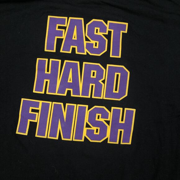 Men’s Black ‘Sunrise’ SM Football Graphic Tee - Picture 4 of 5